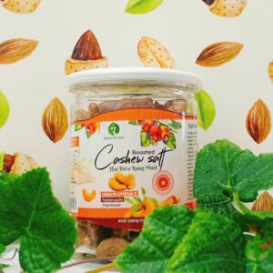 Hạt điều vỏ lụa rang muối Bình Phước 250g